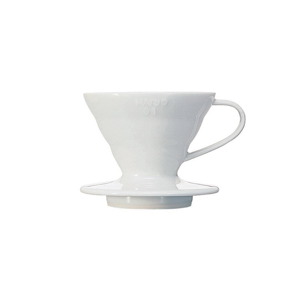 Hario V60 dripper – porcelán bílý – velikost 01
