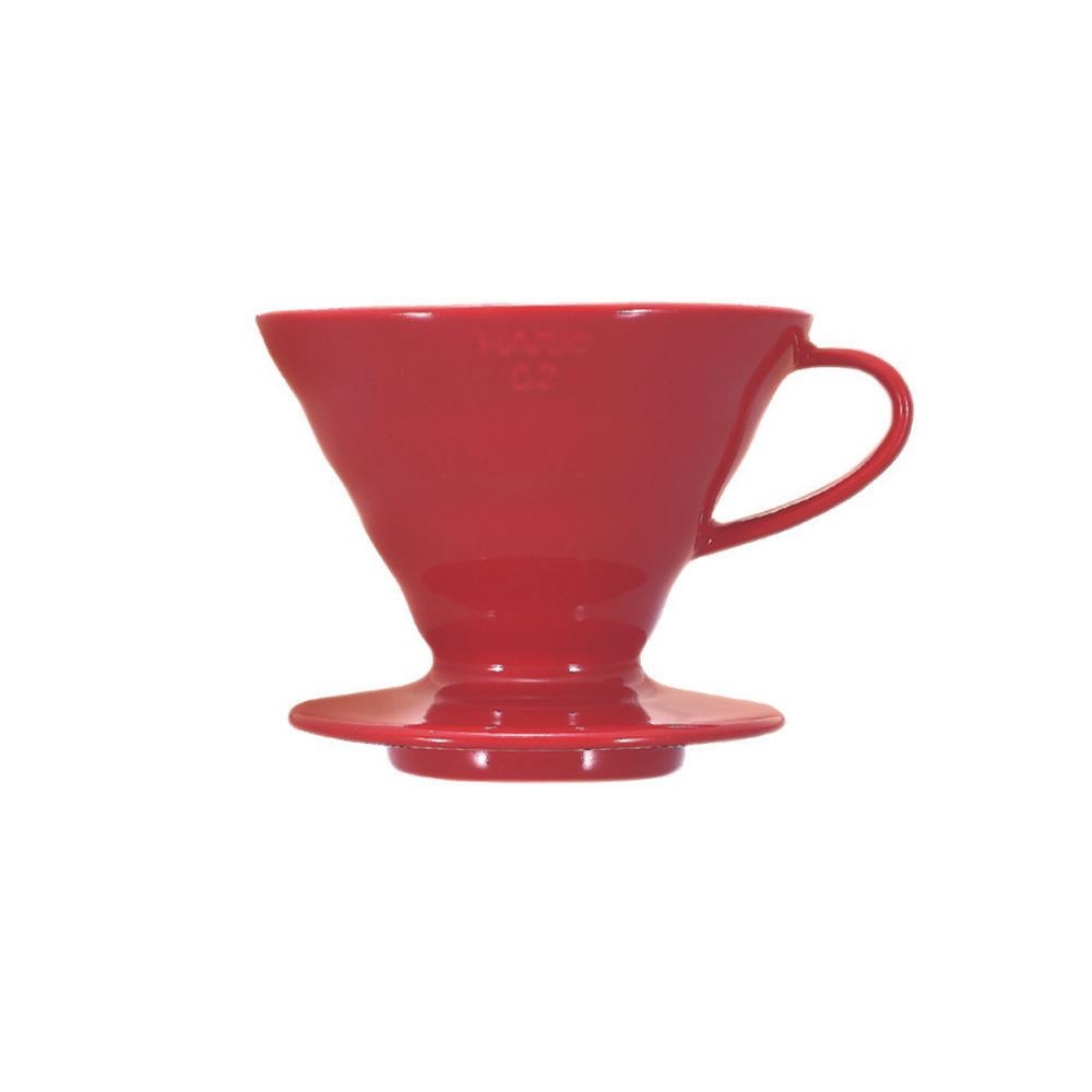 Hario V60 dripper – porcelán červený velikost 02