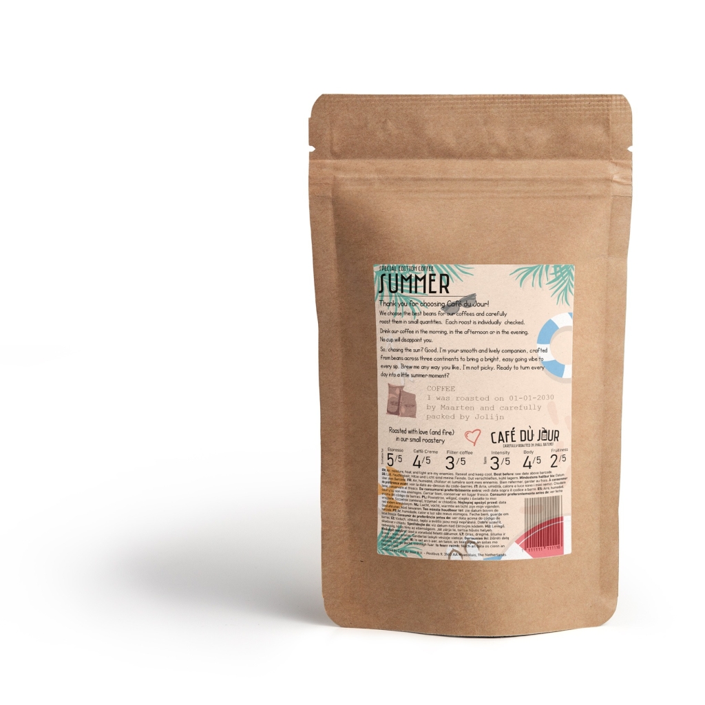 Café du Jour Letní káva - čerstvá kávová zrna
