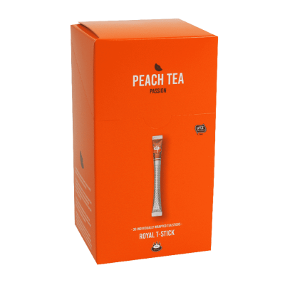 Royal T Stick Peach - čaj - 30 ks