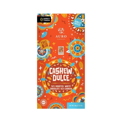 Auro - Kešu Dulce - 32% bílá čokoláda