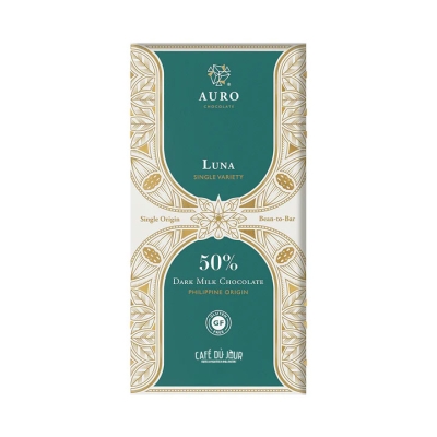 Auro - Luna - 50% tmavá mléčná čokoláda