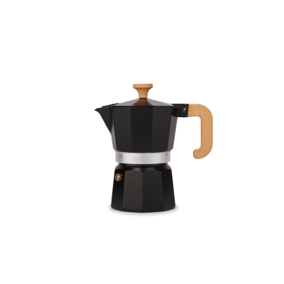 La Cafetière - Espressovač / Moka konvička Černá - 3 šálky
