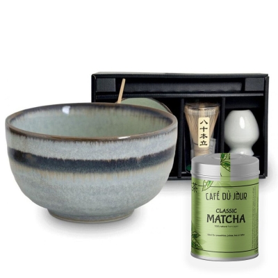 Matcha startovací sada – včetně matcha čaje – Wasabi
