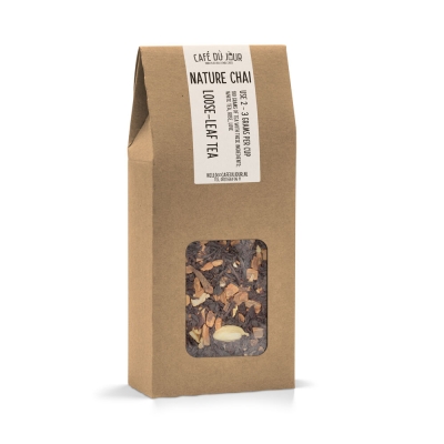 Nature Chai - černý čaj 100 gramů - Café du Jour sypaný čaj