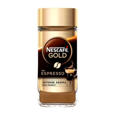 Nescafé Gold Espresso – instantní káva – 100 gramů