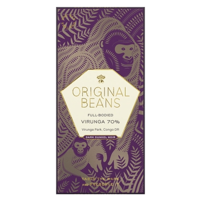 Original Beans - Virunga 70% - čistá čokoláda (Bio)