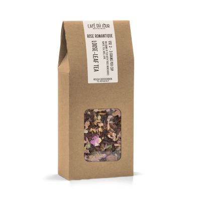 Rose romantique - oolong čaj 100 gramů - Café du Jour sypaný čaj