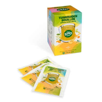 Sizo Polévka Zahradní Bylinky Bujón - instantní polévka - 26 sáčků
