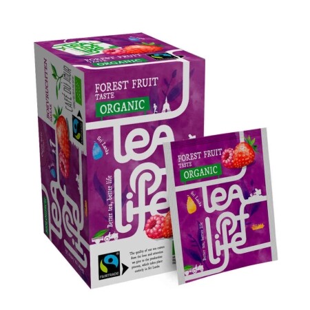Lesní ovoce - Bio & Fairtrade - Tea of Life - 25 čajových sáčků