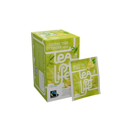 Zelený čaj citron - Fairtrade - Tea of Life - 25 sáčků