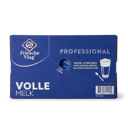 Friesche Vlag Langlekker plnotučné mléko - krabice 12 x 1 l
