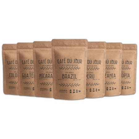 Single Origins – Čerstvá kávová zrna – 7 x 250 g