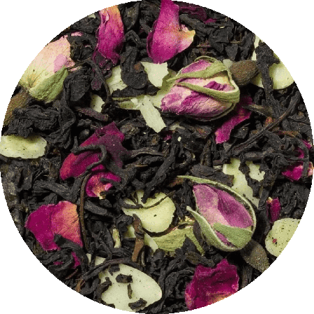 Marzipan Rose - Zwarte thee 100 gram - Café du Jour losse thee