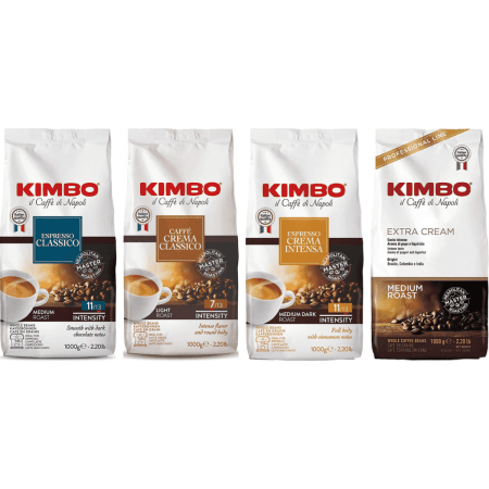 Kimbo Degustační Balíček Klasický Italský - 4 x 1 kg
