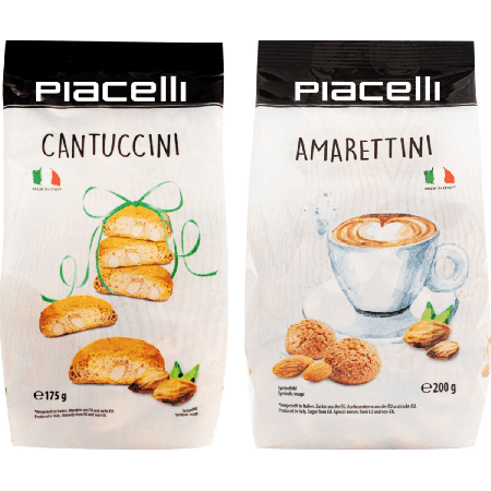 Italské Duo Sušenek - Cantuccini & Amarettini