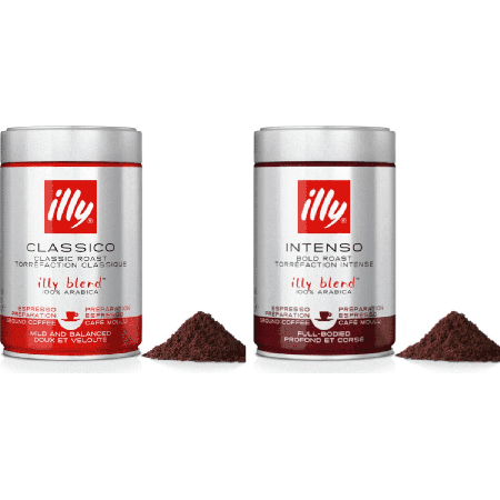 illy Degustační Balíček Espresso - mletá káva - 2 x 250 gramů