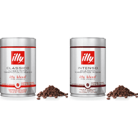 illy Degustační Balíček Espresso - zrnková káva - 2 x 250 gramů