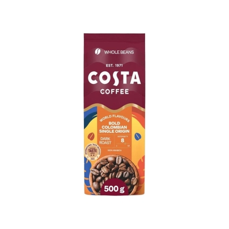 Costa Coffee Kolumbijská pražená káva - kávová zrna - 500 gramů