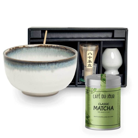 Matcha startovací sada – včetně matcha čaje – Aurora