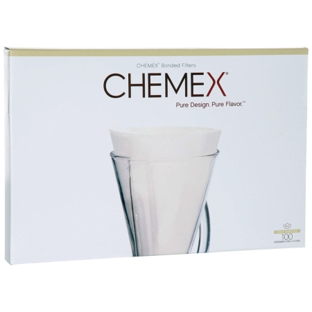 Chemex kávové filtry - FP-2 Bonded (nesložené) - 100 ks