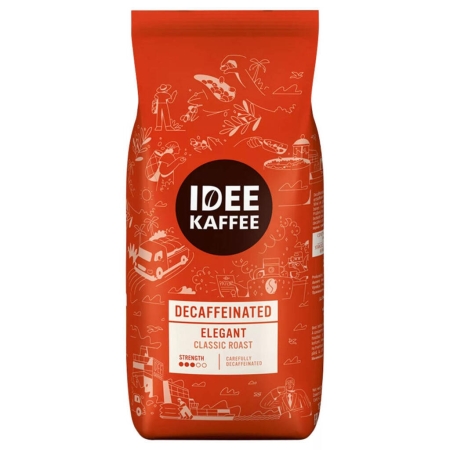 IDEE Kaffee Elegant Decaffeinated - kávová zrna - 1 kg