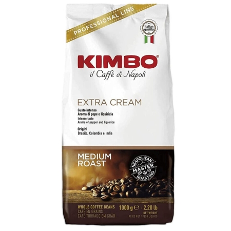 Kimbo Espresso Bar Extra Cream - kávová zrna - 1 kg