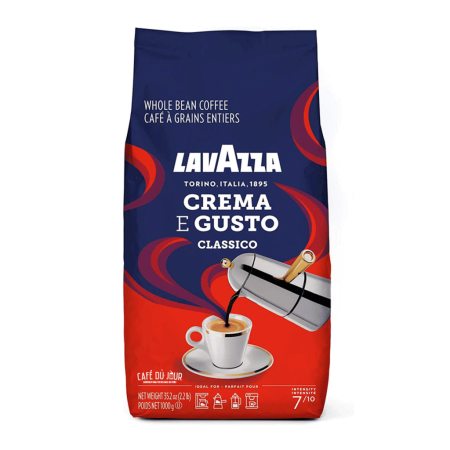 Lavazza Crema e Gusto Classico - kávová zrna - 1 kilo