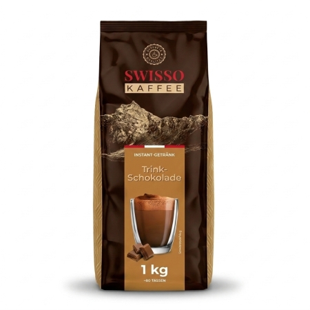 Swisso Kaffee Horká čokoláda - instantní horká čokoláda - 1 kg