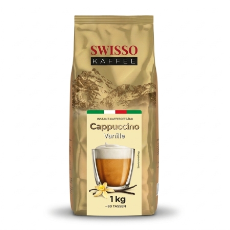 Swisso Kaffee Cappuccino Vanilka - instantní cappuccino - 1 kg