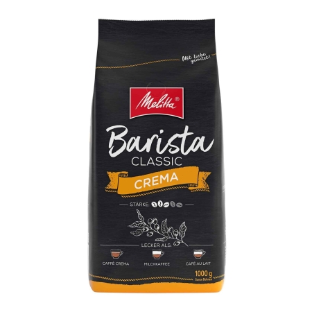 Melitta Barista Classic Crema - kávová zrna - 1 kg