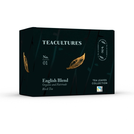 Tea Cultures - English Blend - 25 čajových sáčků