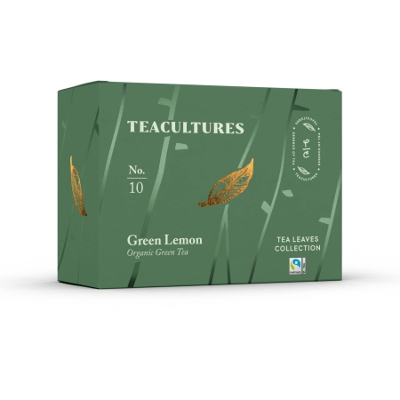 Tea Cultures - Green Lemon - 25 čajových sáčků