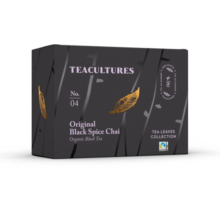 Tea Cultures - Original Black Spice Chai - 25 čajových sáčků