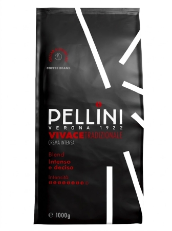 Pellini Vivace Tradizionale Crema Intensa - kávová zrna - 1 kilogram