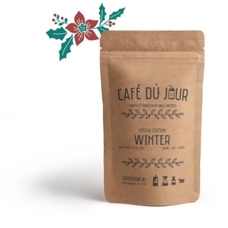 Café du Jour Zimní káva - čerstlé kávové zrnka