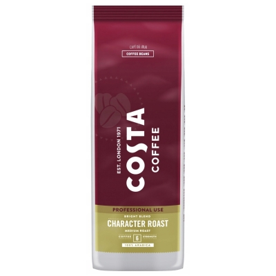 Costa Coffee Character Bright Blend Medium Roast - kávová zrna - 1 kilogram