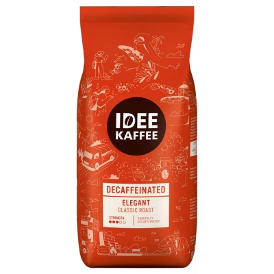 IDEE Kaffee Elegant Decaffeinated - kávová zrna - 1 kg