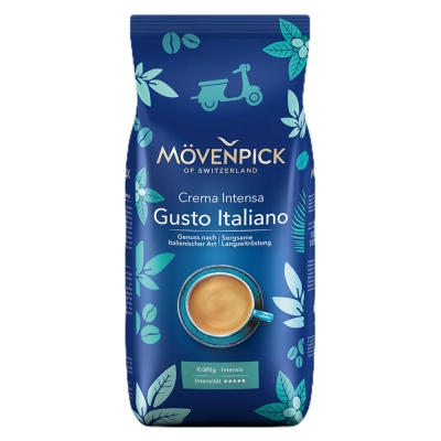 Mövenpick Crema Intensa Gusto Italiano - kávová zrna - 1 kg