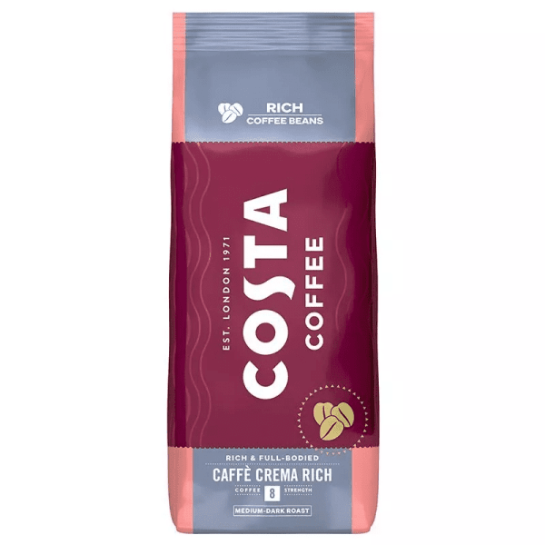 Costa Coffee Caffè Crema Rich - kávová zrna - 1 kg