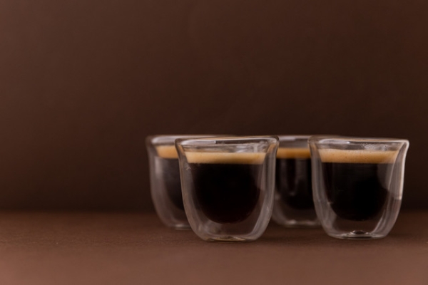 La Cafetière - Dvoustěnné sklenice na espresso - 4 ks