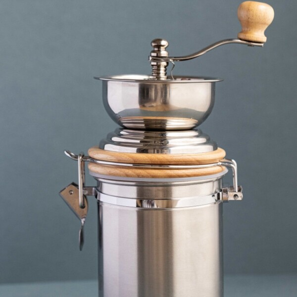 La Cafetière - mlýnek na kávu / mlýnek na zrna - nerez
