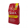 Schuine voorkant van een zak koffie met 56 koffiepads van het merk Gala Regular