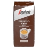 De voorzijde van een zak koffiebonen van het merk Segafredo Espresso Casa van 1 kilo
