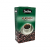 Voor- en zijkant van een 500 gram pak gemalen filterkoffie van het merk Landhaus Klassisch 