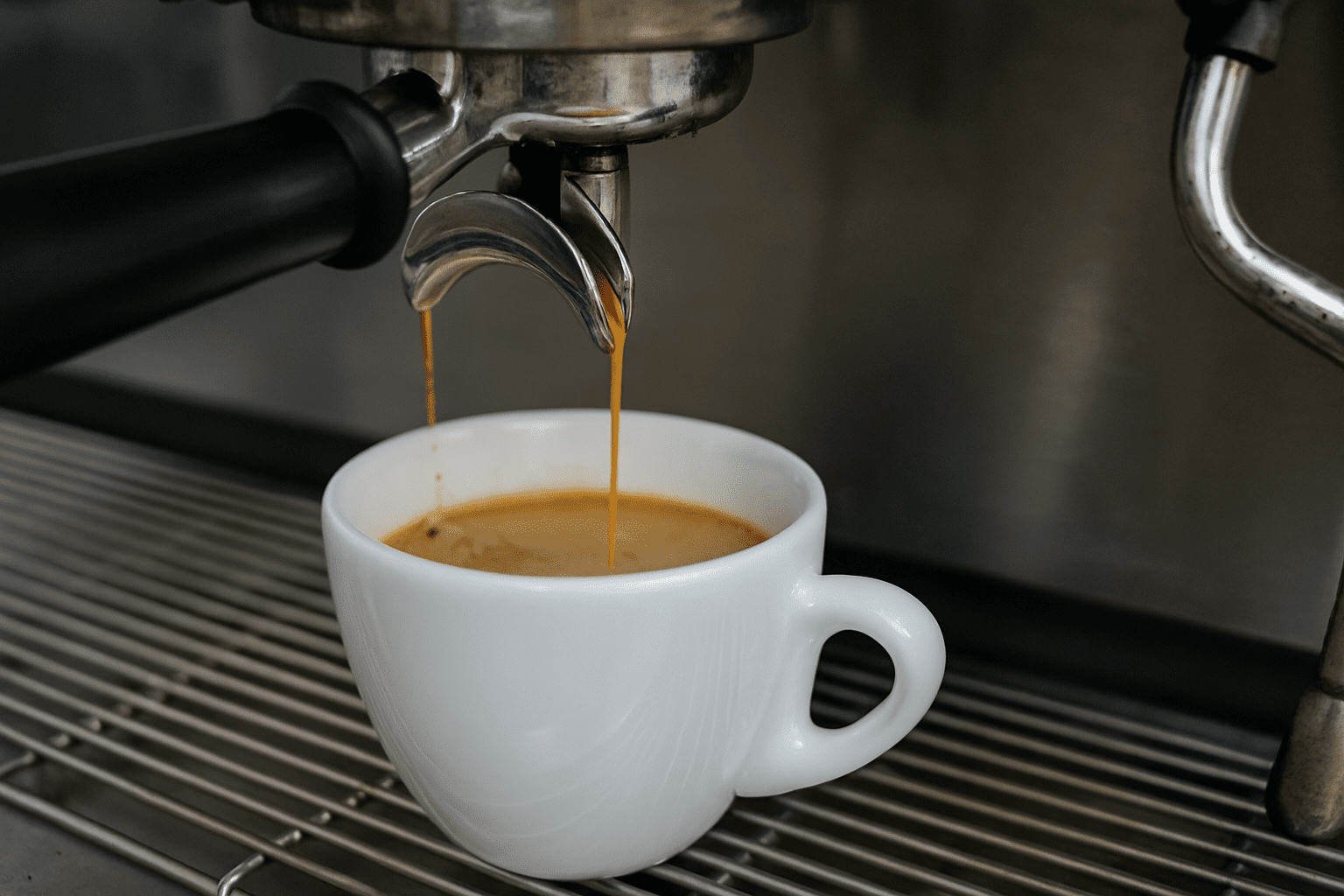 Espresso protéká příliš rychle