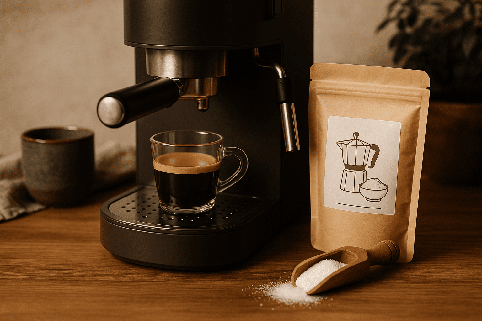 odvápnění espressomachine