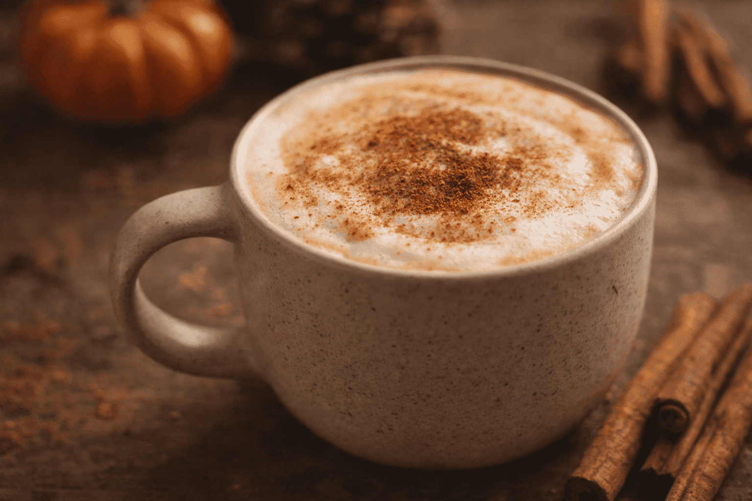 Pumpkin spice latte: kořeněný podzimní nápoj