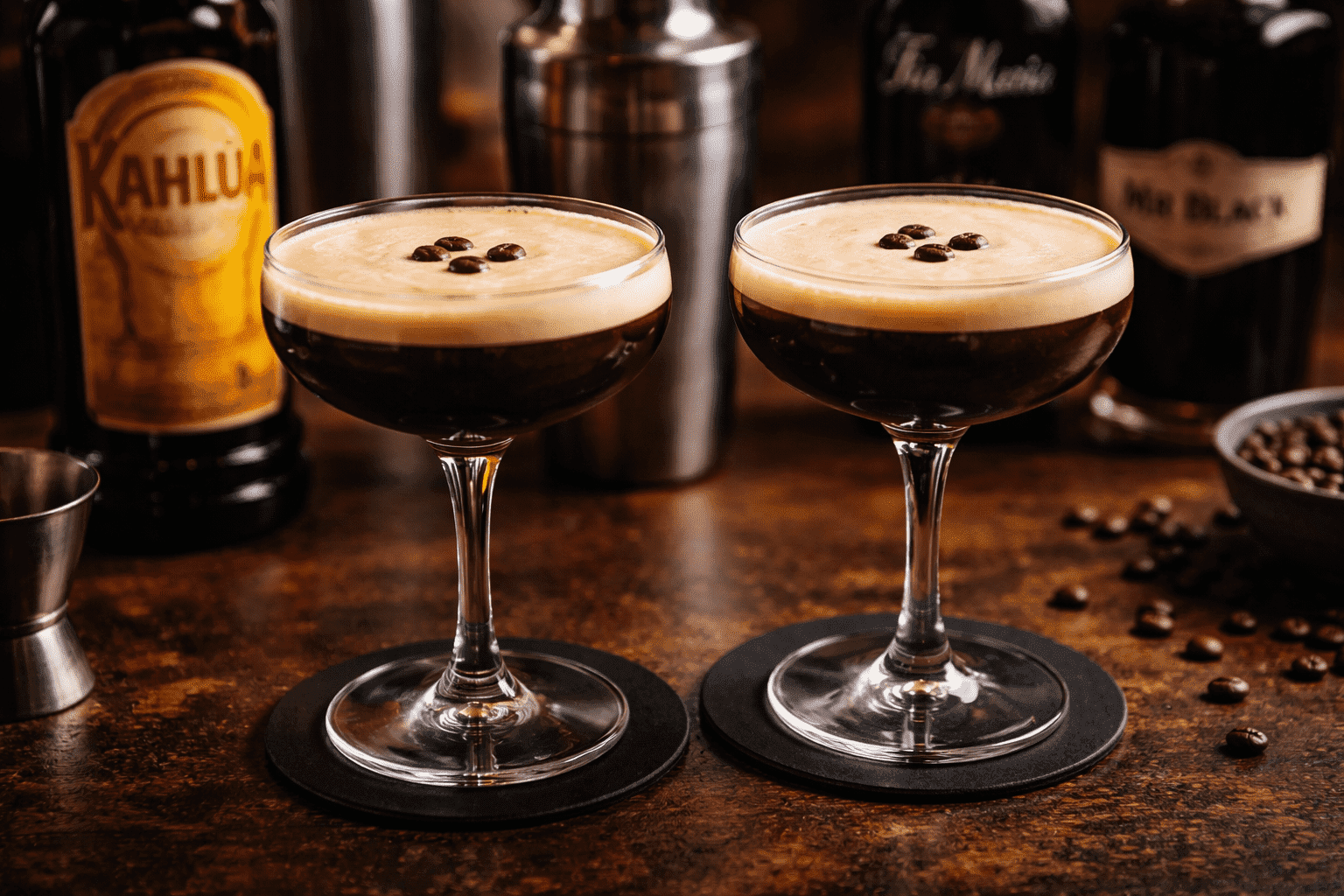 Jaký kávový likér patří do Espresso Martini?